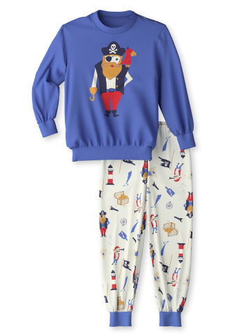 Calida Pyjama in deep cobalt