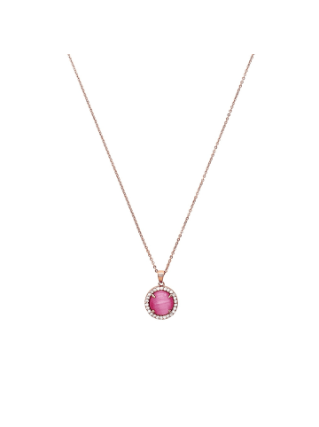 Amor Kette mit Anhänger Silber 925, rosévergoldet in Roségold