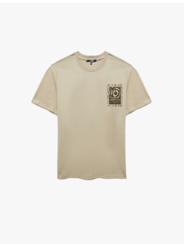 KOTON TSHIRT SS in Braun