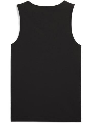 Puma Sportshirt "ESS No.1 Logo Tank" in Schwarz