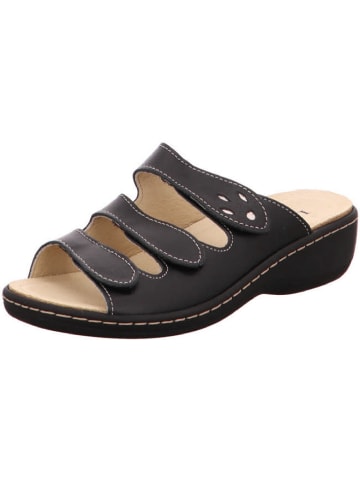 Longo Pantolette in schwarz