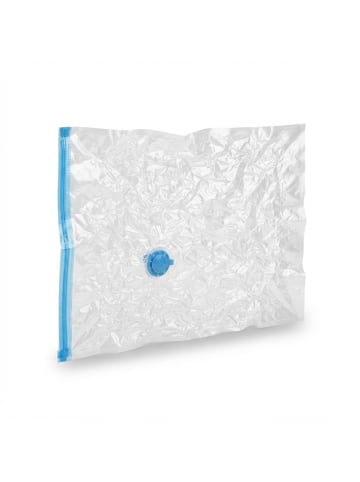 relaxdays 40 x Vakuumbeutel-Set in Transparent/ Blau