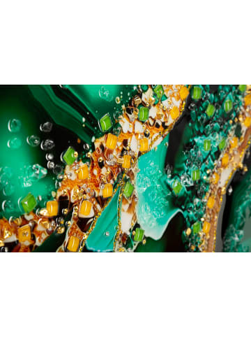 Mauro Ferretti Gemälde auf lackierter Leinwand mit Rahmen, 82 x 4 x 62 cm