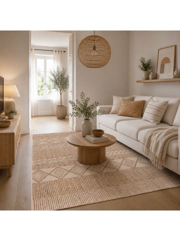 Pergamon Panama In- und Outdoor Teppich in Nuss