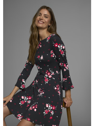 Laura Scott Jerseykleid in schwarz-gemustert