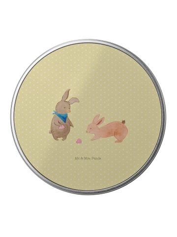 Mr. & Mrs. Panda Erinnerungsbox Hasen Muschel ohne Spruch in Gelb Pastell