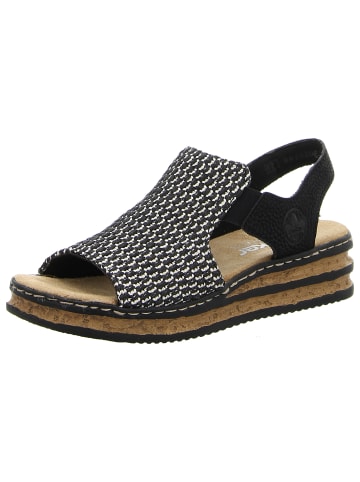 rieker Sandalette in schwarz