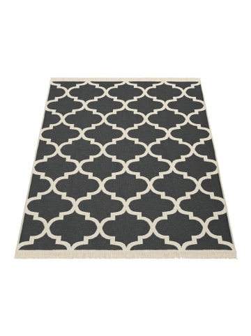 KADIMA DESIGN Waschbarer Teppich waschmaschinenwaschbar Marokkanisches wendbar in Anthrazit
