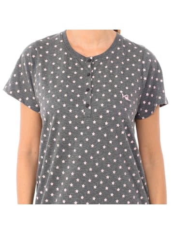 Kisses and Love Nachthemd in Gray