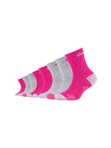 Skechers Socken 8er Pack mesh ventilation in shocking pink mix