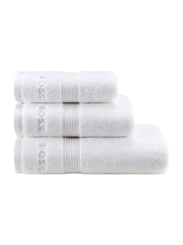 HUGO BOSS home Badetuch LOFT in WHITE