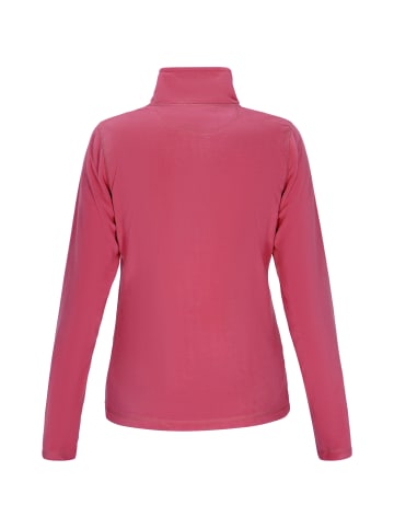 DreiMaster Women Fleece Pullover in Dunkelrosa