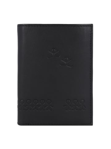 oxmox Leather Geldbörse RFID Schutz Leder 9.5 cm in jumping jack