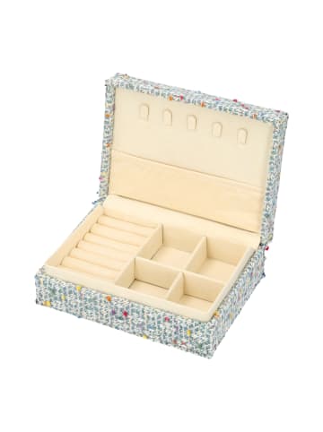 faina Women Jewelry Box in Light Blue Multicolor