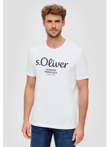 s.Oliver T-Shirt in 01D1_weiß