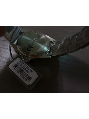 Swiss Alpine Military by Grovana Analoguhr für Herren in silber