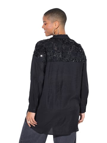 Studio Untold Hemdbluse in schwarz