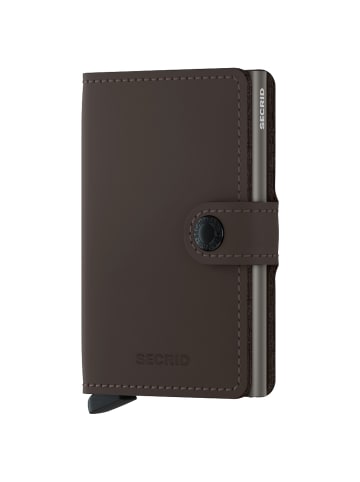 Secrid Matte Slimwallet - Geldbörse RFID 6.8 cm in truffle