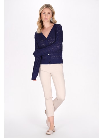Usha Women Cardigan in Blue