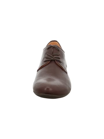 Think! Eleganter Schnürschuh in braun