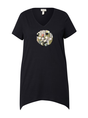 Ulla Popken Shirt in schwarz