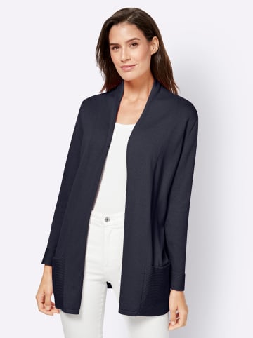 WITT WEIDEN Long-Strickjacke in marine