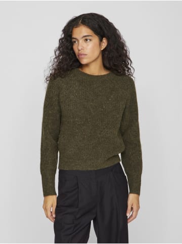 Vila Strickpullover in Ivy Green