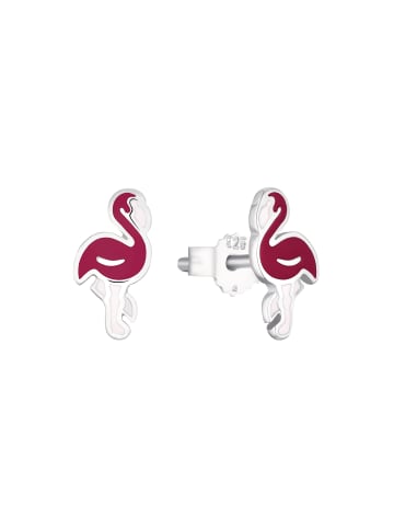 Amor Ohrstecker Silber 925, rhodiniert in Pink