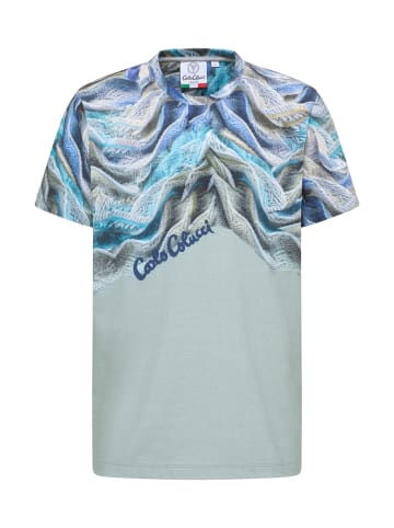 Carlo Colucci T-Shirt Donquerque in Petrol