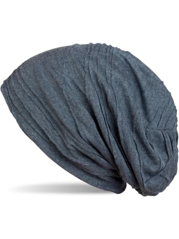 styleBREAKER Beanie Mütze in Jeansblau