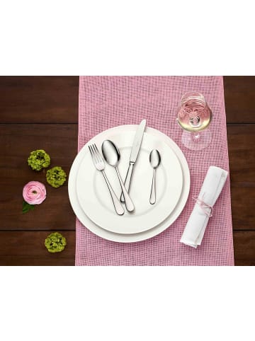 Villeroy & Boch 24er Set Tafelbesteck Oscar silber in silber