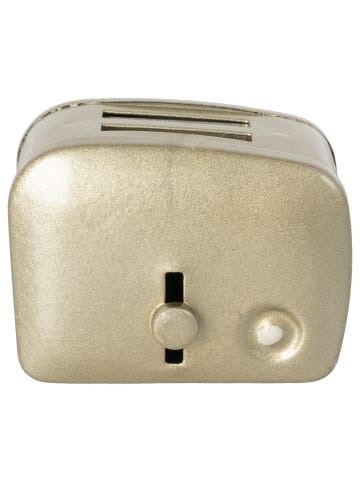 Maileg Miniatur Toaster & Brot Silber 4,5 cm