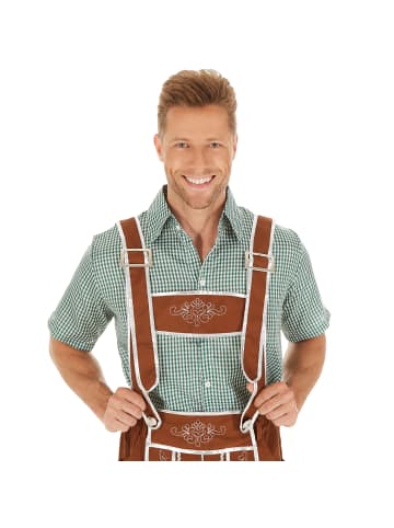 tectake Fesche Trachtenhose, braun