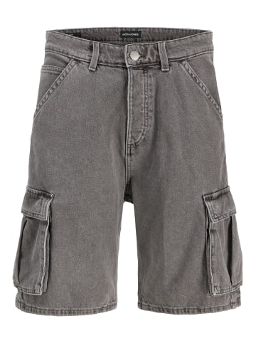 Jack & Jones Cargo Shorts in Grey Denim