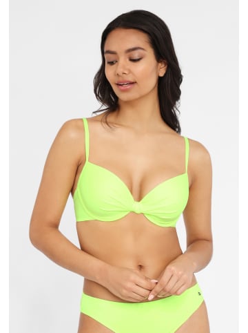 S. Oliver Bügel-Bikini-Top in lime