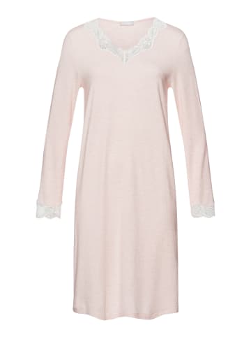 Hanro Nachthemd Natural Elegance in rose melange
