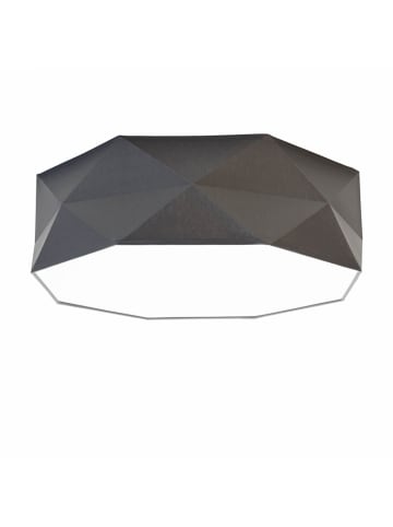 Licht-Erlebnisse Deckenlampe (B)52 x (L)52 x (H)16 cm in Weiß GrauWeiß Grau