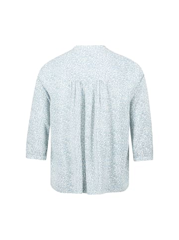 Zero  Schlupfbluse mit Knopfleiste in CreamBlue