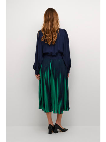 CULTURE Jerseykleid CUcarly Relaxed fit in Salute/HollyGreen