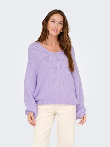 JDY Strickpullover in Pastel Lilac
