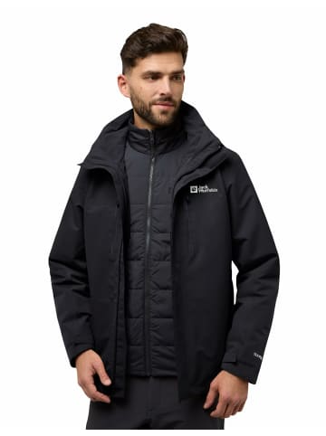 Jack Wolfskin Softshelljacke für Herren in Schwarz