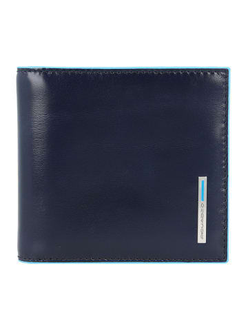 Piquadro Blue Square Geldbörse Leder 10 cm in night blue