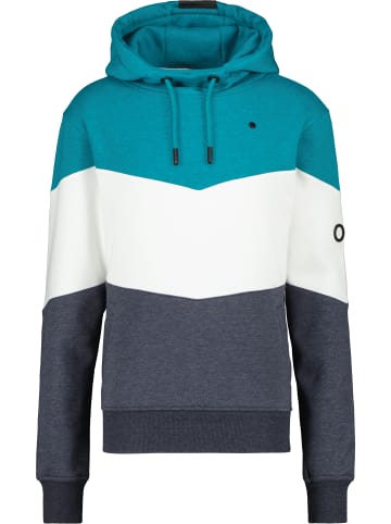 alife and kickin Kapuzensweatshirt, Sweatshirt, Kapuzenpullover SilvioAK A in marine melange