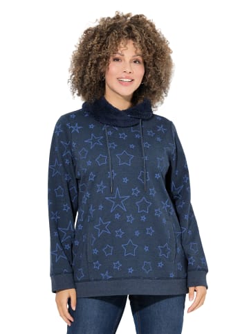 Ulla Popken Sweatshirt in marine