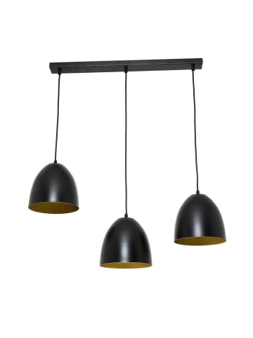 Licht-Erlebnisse Pendelleuchte (B)9 x (L)70 x (T)80 cm in Schwarz Gold