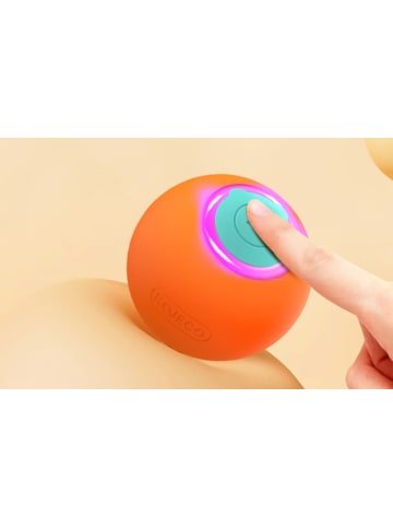 Rojeco Interaktiver Katzenball orange