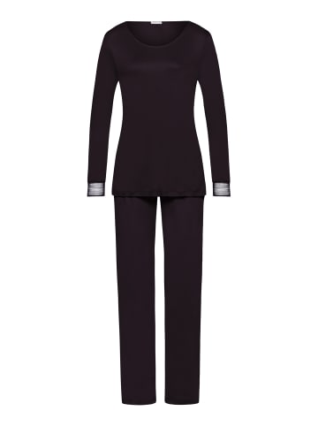 Hanro Pyjama Sophie in dark acai