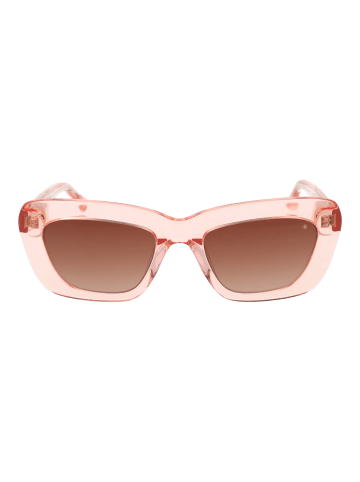 Damen Sonnenbrillen Katzenauge Rose