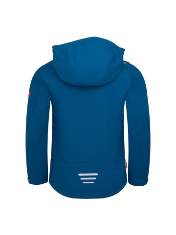 Trollkids Softshelljacke Trollfjord in madeira blue
