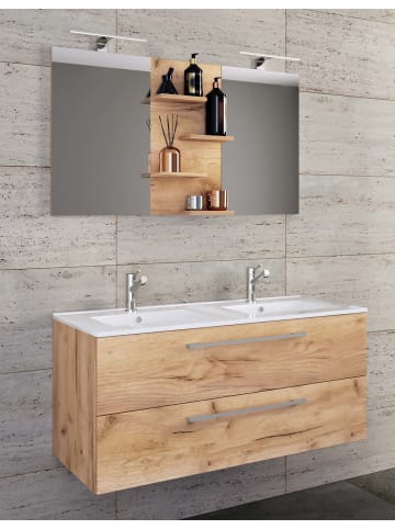 ebuy24 Badmöbelset BudasiS Eiche 111 x 47 cm